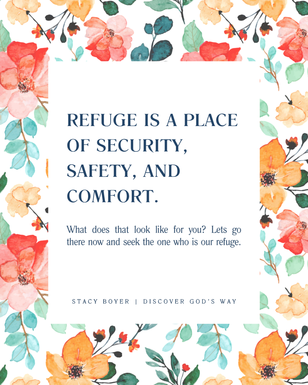 Finding Refuge: Psalm 16 Morning&nbsp;Meditation